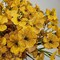 72 Bundles Bulk Artificial Flowers for Outdoors - UV Resistant & No-Fade Yellow Fake Flowers for Garden, Porch & Window Box - 13" Large Silk Floral Stems for Spring & Summer Home Décor